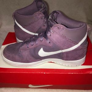 Nike Dunk High GS ‘Violet Dust’ Shoes (308319 500) Size 5.5y Or 7 Women’s